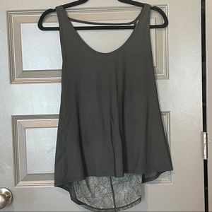 Open Back Lululemon tank top